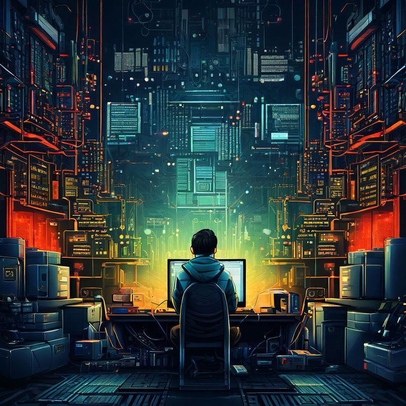 persona trabajando en la computadora para llevar tu negocio al mundo digital